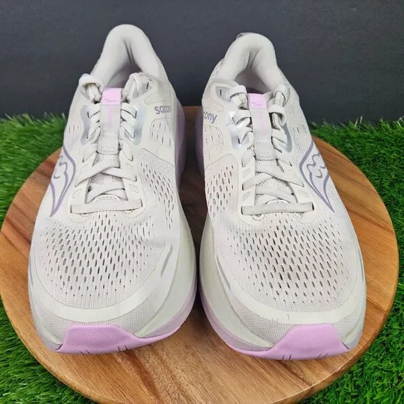 Saucony Guide 18 Moon Quail Womens Size 10 Cream Athletic Running Shoes Sneakers - Picture 7 of 14